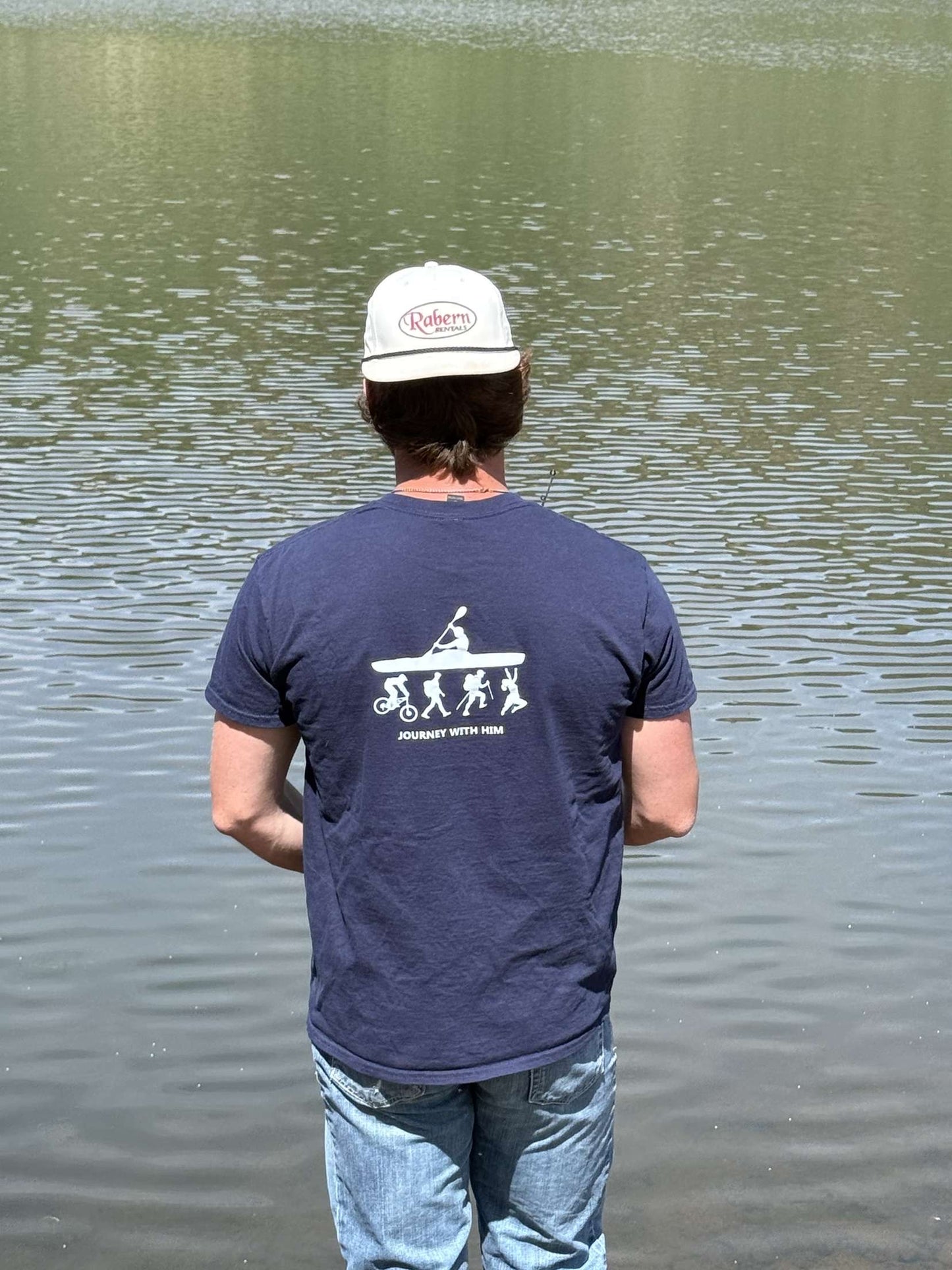 Unisex Short Sleeve T-Shirt "Journey With Him"