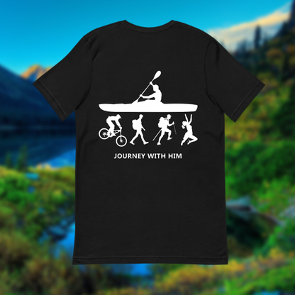 Unisex Short Sleeve T-Shirt "Journey With Him"